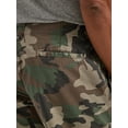 thumbnail image 2 of Pantalón cargo Wrangler Authentics, corte holgado, elástico, verde y marrón, 2 of 6