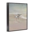thumbnail image 3 of Stupell Industries Sandpiper at Shore's Edge Animals Painting Black Framed Art Print Wall Art, 11 x 14, 3 of 8