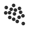 thumbnail image 1 of Unique Bargains Perles de Pêche Rondes en Plastique Souple 3mm Outil Noir 200 Pcs, 1 of 5