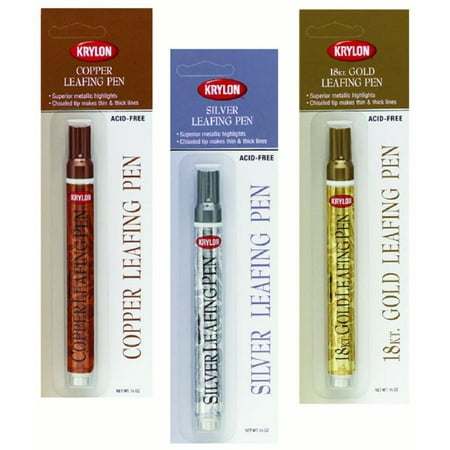 UPC: 0724504099017 | Krylon Metallic Leafing Pen  18K Gold Leafing Pen
