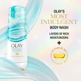 thumbnail image 2 of Olay Indulgent Moisture Women's Body Wash, Notes of Guava and Coconut, for All Skin Types, 20 fl oz, 2 of 8