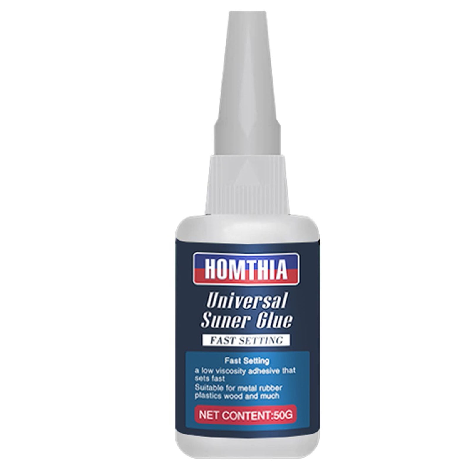 Honeeladyy Discount Universal Super Glue Strong Plastic Glue For Resin Ceramic Metal Glass 50ml