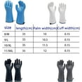 thumbnail image 2 of Chefologist Liquid Silicone Oven Gloves, Chefologist Liquid Silicone Gloves, Waterproof, Food-Grade Heat-Resistant Mitts with Nylon Liner, for Cooking, Baking & Grilling (White,M), 2 of 6