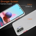 thumbnail image 3 of Cadorabo Étui pour Xiaomi Redmi Note 10 Protection d'Écran Mate Étui Rigide Antichoc TPU, 3 of 6