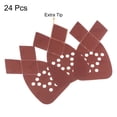 thumbnail image 3 of Uxcell 24 Packs 800 Grits 12 Holes Hook & Loop Sandpapers Triangular Sanding Pads Sheets with Extra Tips, 3 of 6