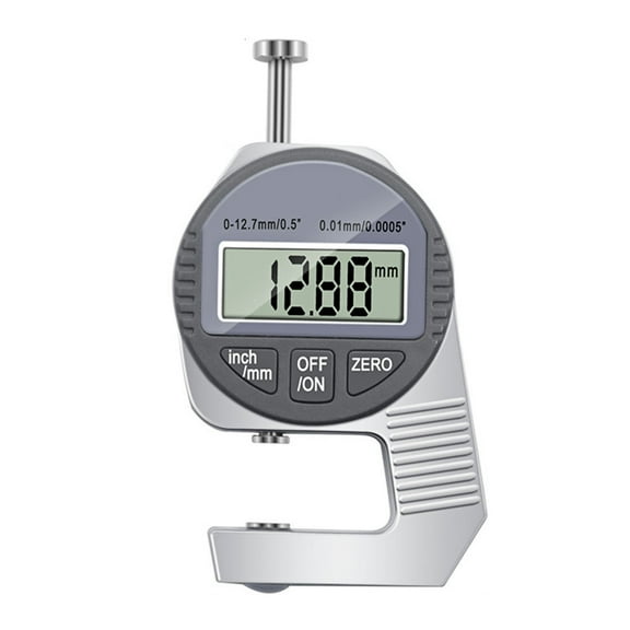 Thickness Gauge,Tools 0-0.5 Inch/ 0-0.5 Inch/ 0-12.7mm Thickness Thickness Meter With Micrometer Thickness Meter Inch/ 0-12.7mm Micrometer Thickn Thickn Tools Kidjoy Thickn Thickn Rookin