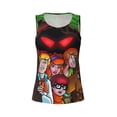 thumbnail image 4 of Lsque Scooby-Doo Printed Workout Tank Tops for Women, Athletic Sports Tank Tops, Compression Sleeveless Dry Fit Shirts,Sleeveless Yoga Shirt-Small, 4 of 9