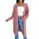 thumbnail image 5 of Suéter tipo cárdigan largo con solapa informal de otoño e invierno de estilo europeo y americano, ropa popular para mujer, 5 of 5