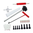 thumbnail image 3 of JISADER Quick Change Tire Valve Tool Kit Repair for Motorcycle Truck Lawn Mower 23pcs, 3 of 9