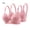 Pink PK44, variant on YLOMAY Womens Bra Womens Underwear Gathered Bras 2pc Solid Color Comfy Stylish Brassiere Ladies Loose Casual Wear Black 36