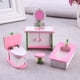 thumbnail image 2 of Juguetes Rompecabezas Juego de muebles de simulación de casa de muñecas en miniatura de madera Juguete educativo para niños (556 Tmvgtek libre de BPA, 2 of 8