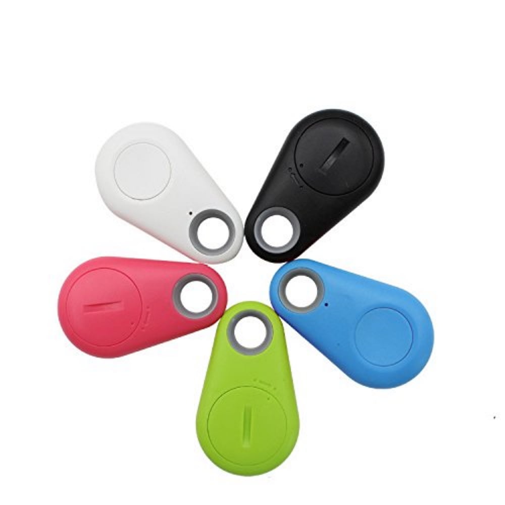 Bluetooth Tracker with Keychain,Waterproof Anti-lost Alarm Device Mini GPS Pets Tracking Loss Prevention GPS Locator 