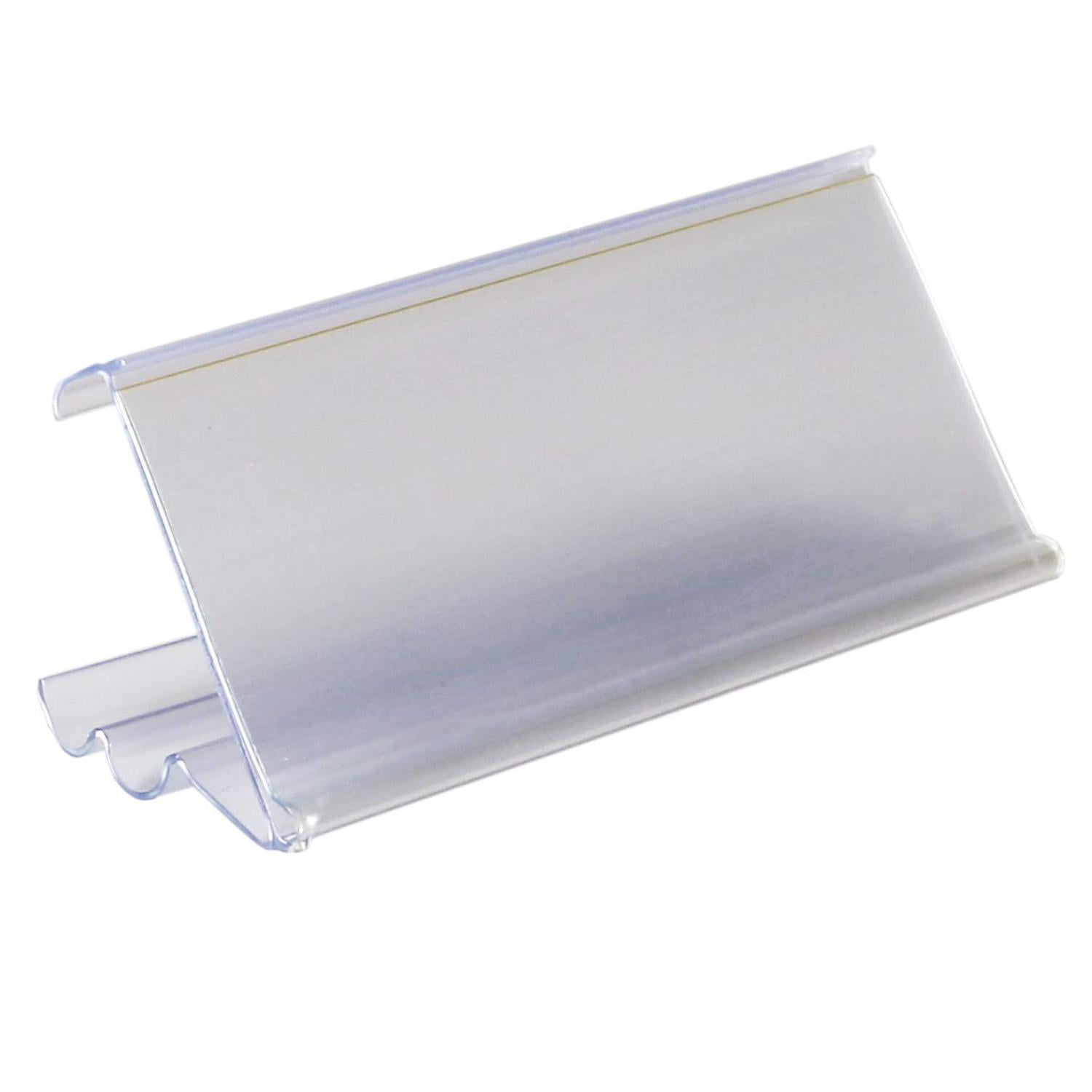 Shelf Label Holder MEW for Metro Wire Shelving, Easy Snap On, Three