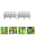 thumbnail image 6 of LABSERRON Durable Black ABS Lawn fence for Garden Decor and Protection Movable and Easy to Install 2Pcs, 6 of 8