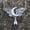7#Moth wings the moon, variant on Moth Skull Pendant Necklace Women Fashion Vintage Sun & Moon Gothic Jewelry Gift-7#Moth wings the moon