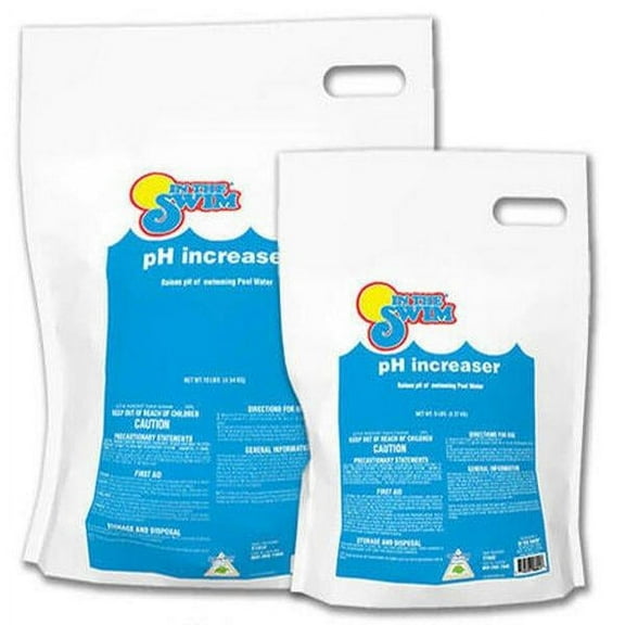 In The Swim pH Increaser for Pools - 50 Pound - Granular 100% Sodium Carbonate (Soda Ash) to Raise pH Up 119303