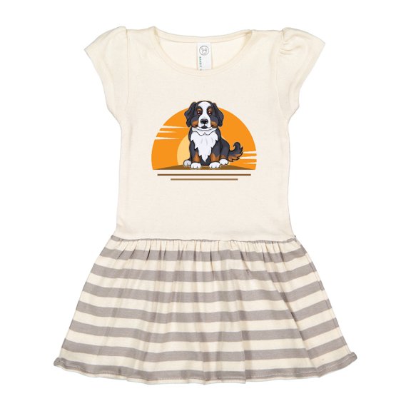 Inktastic Bernese Mountain Dog Gifts Gift Toddler Girl Dress