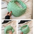 thumbnail image 4 of Bolso Hobo anudado para mujer - Cuero PU tejido - Monedero de diseñador para mujer, 4 of 4