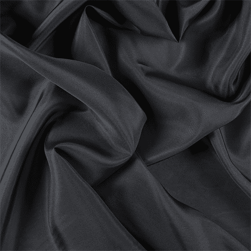 108 inches wide Black Aerial Silk 