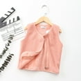 thumbnail image 3 of Gyratedream Baby Kids Solid Colour Puffer Vest Winter Lightweight Sleeveless Warm Jacket Waistcoat 1-6T, 3 of 4