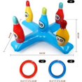 thumbnail image 2 of Bowlingkägla Design, the Inflatable Ringkastningsspel, Sommarpoolleksaker for Kids and Adult, 2 of 4