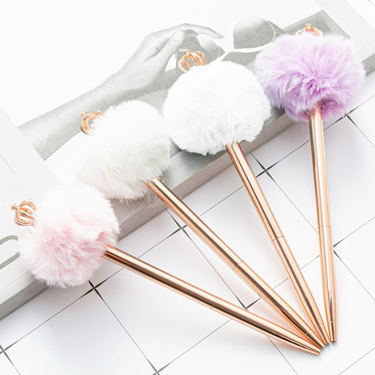 fancy pants pen – plushest pom pom – baby pink – Snifty Scented Products