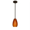thumbnail image 7 of 1TT-412607-LED-BR-Besa Lighting-Pera 9 - 1 Light Stem Pendant In Contemporary Style-9.5 Inches Tall and 6 Inches Wide-Bronze Finish-Opal Matte Glass, 7 of 7