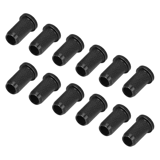 Cuerpo De Puente De Guitarra De Metal, 12 Uds., Casquillos A Través De Casquillos De Cuerda De Guitarra Eléctrica De Metal De Repuesto
