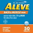 thumbnail image 4 of Aleve Back & Muscle Pain Reliever Naproxen Sodium Tablets, 50 Count, 4 of 11