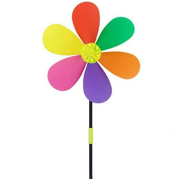 CPAN Windmill Wind Spinners for Yard and Garden, Lawn Yard Decorations Pinwheels Colorful Whirligigs Windmill Kids Toys for Outdoor Decor Gardening Art Whimsical Baby Gifts