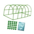 thumbnail image 2 of Equipo de invierno para invernadero de jardín Instalación sencilla Casa de plantas para jardín 250cmx80cmx90cm, 2 of 8
