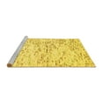 thumbnail image 2 of Ahgly Company Machine Washable Indoor Rectangle Solid Yellow Modern Area Rugs, 8' x 10', 2 of 4