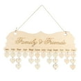 thumbnail image 4 of HOMEMAXS  Wooden Calendar Hanging Tag Birthday Perpetual DIY for Home Events Plaque, 4 of 8
