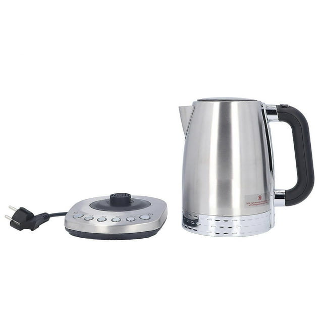 Elegant Electric Kettle, Stainless Steel Water Boiler With Integrated Tea Infuser, Precision Pour For Loose Leaf Tea, Variable Temperature Control