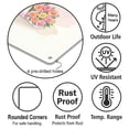 thumbnail image 4 of Happy Mother's Day Brussels Griffon Love Dog Mom Heart Flower Horizontal Metal Aluminum Sign Griff Dog Lover Wall Art Home Decor - 12004, 4 of 5