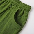thumbnail image 5 of Women's Casual Pants Lightweight Relaxed Fit Trousers With Ties For Everyday Wear And Summer Outings, 5 of 8