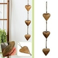 thumbnail image 2 of SGACAI Arte de hierro de metal con forma de amor, decoración colgante, regalo creativo, 2 of 6