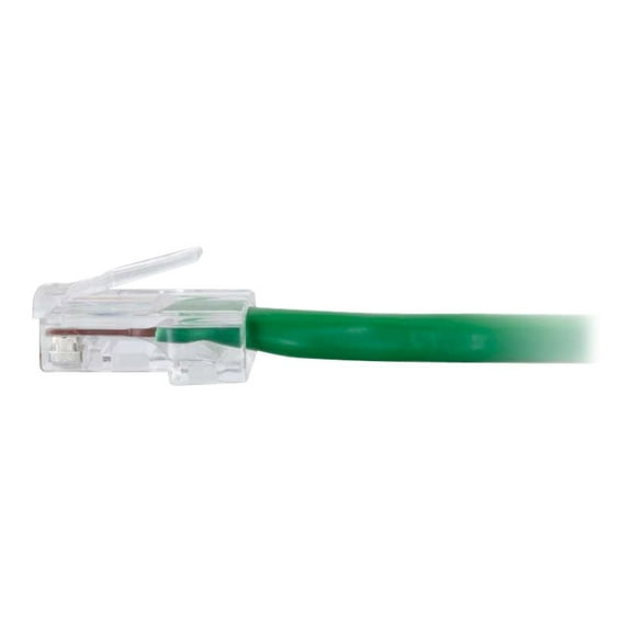 C2G 75ft Cat6 Non-Booted Unshielded (UTP) Ethernet Network Patch Cable - Green - patch cable - 75 ft - green