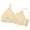 Beige, variant on Sokhug Bras for Women Fashion Plus Size Wire Free Printing Comfortable Push Up Hollow Out Underwear