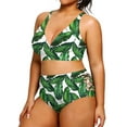 thumbnail image 3 of Rivelino Womens Plus Size Bikini Swimsuits High Waisted Two Piece Bathing Suits, 3 of 9
