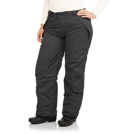 Iceburg Women's Plus-Size Insulated Pull-On Ski Pants - Walmart.com