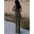 thumbnail image 2 of Multicolor Leopard Print Bodycon Maxi Slip Dress For Women Summer Elegant Party Dress, 2 of 7