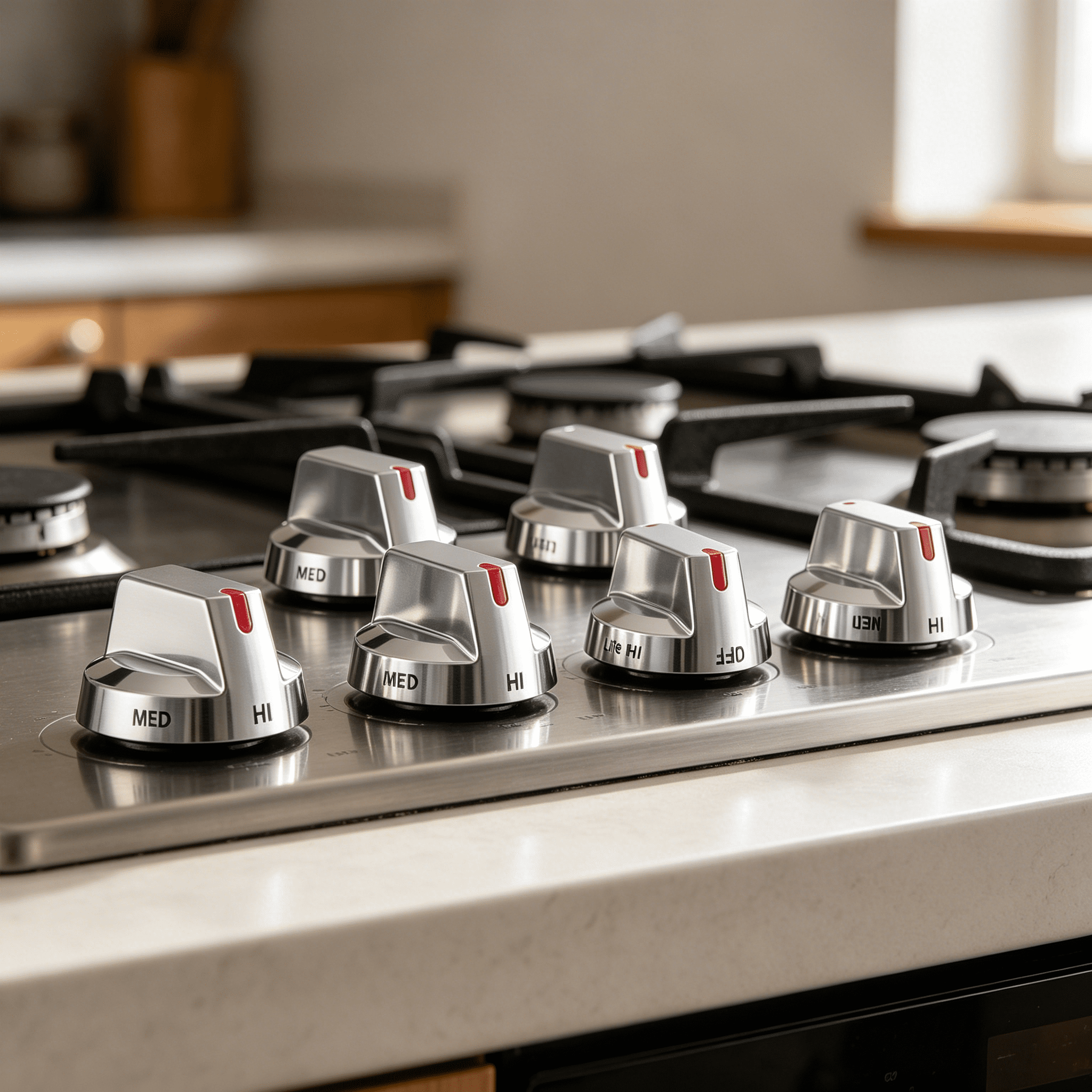 HIBIBUD 2026 New Dg64-00473A Gas Stove Burner Control Stove Knob Range Oven Replacement for Cooktop(5Pcs) for Gas Stoves, Cooktops, Kitchen Repairs, Oven Replacements
