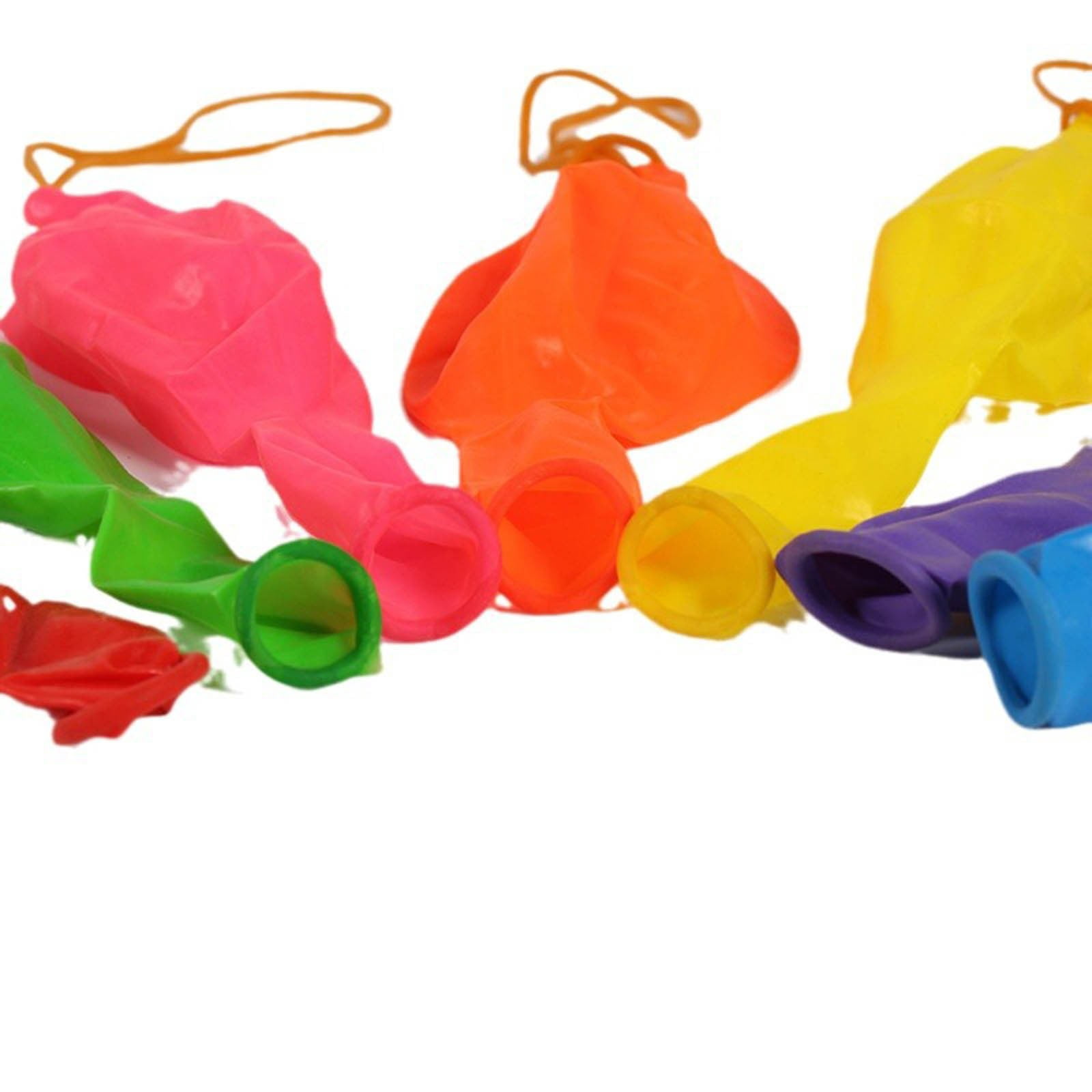 50 Ballons à Frapper (punch Balloons) Avec élastiques | Latex Coloré | Pour Fête, Anniversaire, Jeux D'enfants - 5