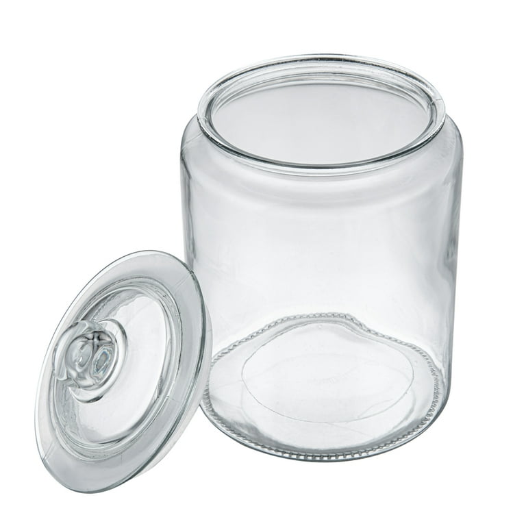 Vetri 1.5 gal Glass Storage Jar - with Glass Lid - 7 3/4 x 7 3/4 x 10  3/4 - 1 count box