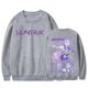 thumbnail image 1 of Moonsky Sudadera pop Demon Hun/er, sudadera Huntrix con cuello redondo, jersey de manga larga para mujer y hombre, ropa de calle, moda urbana (Gris XL), 1 of 2