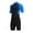 Blue, variant on Mens Shorty Wetsuit 1.5mm Neoprene Diving Suit for Surfing Diving Snorkeling XXXL
