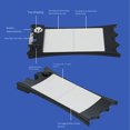 thumbnail image 4 of Pool Tip Shaper 8 Functions Cues Tip Shapers Pools Cue Repair Tool for Repairs and Shaping Cue Tips Easy to Use, 4 of 8