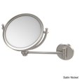 thumbnail image 2 of 8-in Wall Mounted Make-Up Mirror 2X Magnification in Satin Chrome, 2 of 5