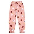 thumbnail image 6 of Christmas pajamas Women's Solid Color Teddy Bear Printed Flannel Warm Suit Winter Thick Warm Home Clothes, 6 of 8
